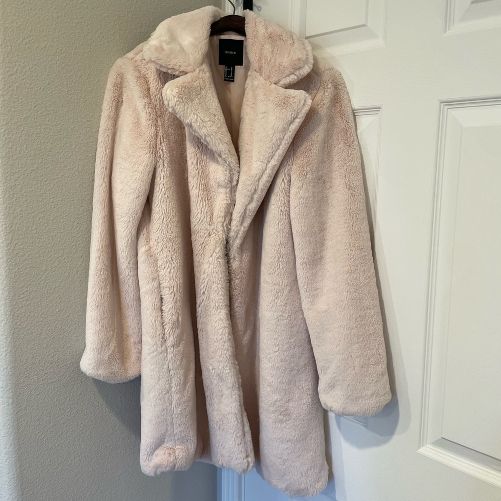 FOREVER 21 teddy coat